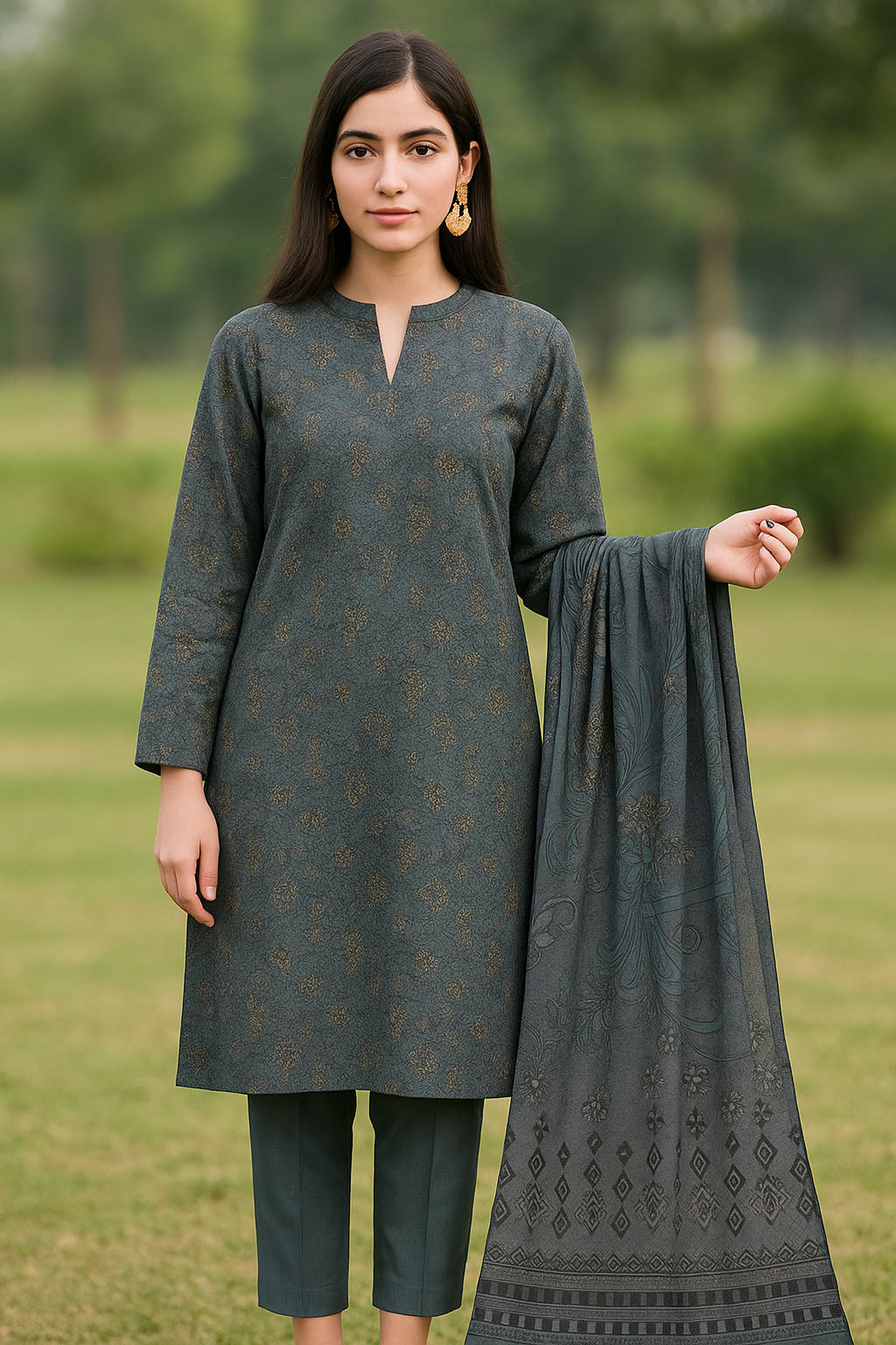Digital Printed Lawn <br> (Mother Collection) (Unstiched) Sethi Brothers